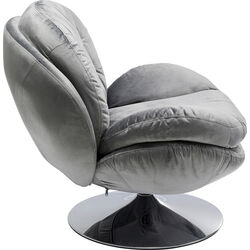 Fauteuil pivotant Cosy gris