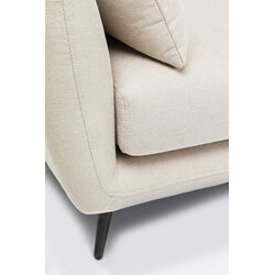 Ecksofa Amalfi Rechts Creme 275cm