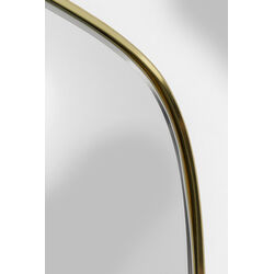 Wall Mirror Shape Brass 110x120cm