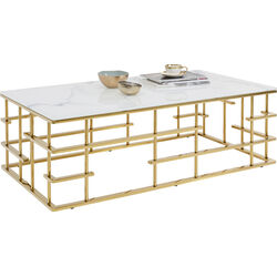 Coffee Table Rome Gold 130x70cm