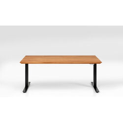 Schreibtisch Office Symphony Eiche Schwarz 180x90