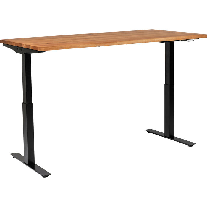 Schreibtisch Office Jackie Eiche Schwarz 200x100