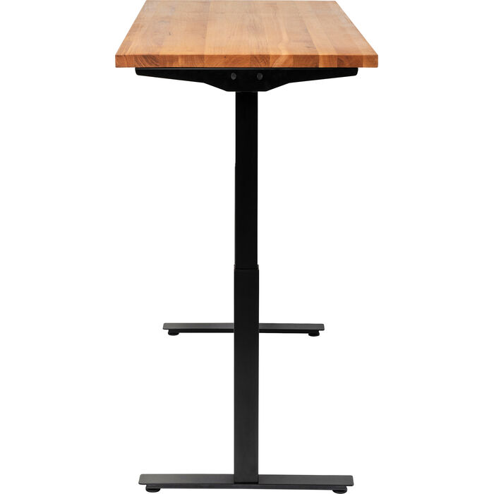 Schreibtisch Office Jackie Eiche Schwarz 200x100