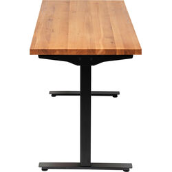 Schreibtisch Office Jackie Eiche Schwarz 200x100