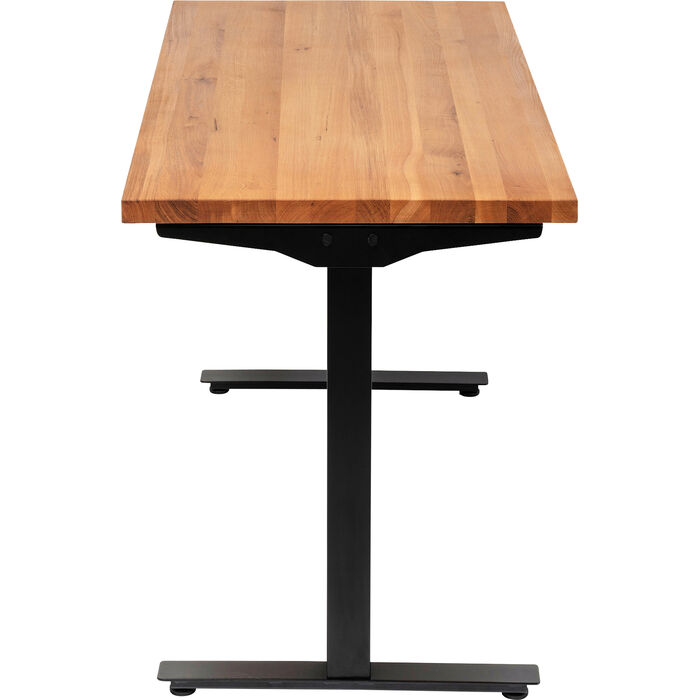 Schreibtisch Office Jackie Eiche Schwarz 200x100