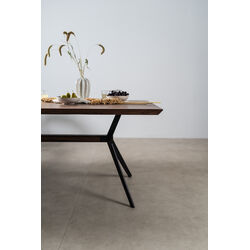 Table Downtown noyer 220x100cm