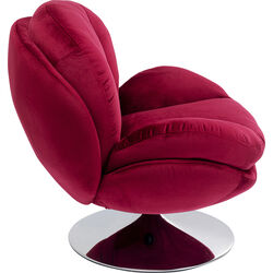 Fauteuil pivotant Cosy berry