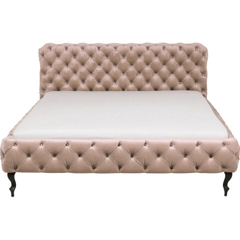 Bed Desire Velvet Ecru 160x200cm