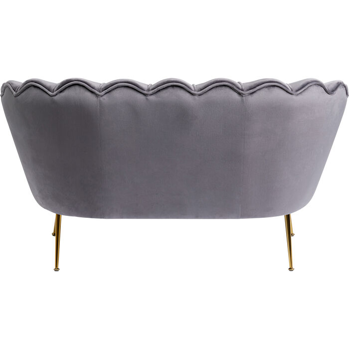 Sofa Water Lily 2 pl gold gris