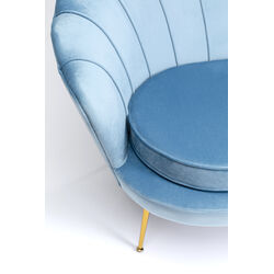 Sofa Water Lily 2-Seater Gold Aqua