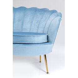 Sofa Water Lily 2-Seater Gold Aqua