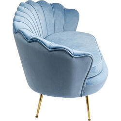 Sofa Water Lily 2-Seater Gold Aqua