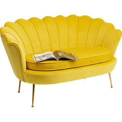 Sofa Water Lily 2-Sitzer Gold Gelb