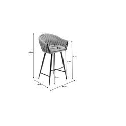 Tabouret de bar Knot Tweed