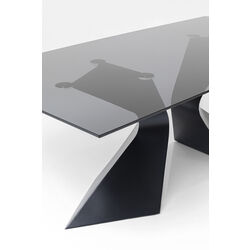 Table Gloria noir 200x100cm