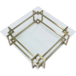 Coffee Table Clara Gold 120x120cm