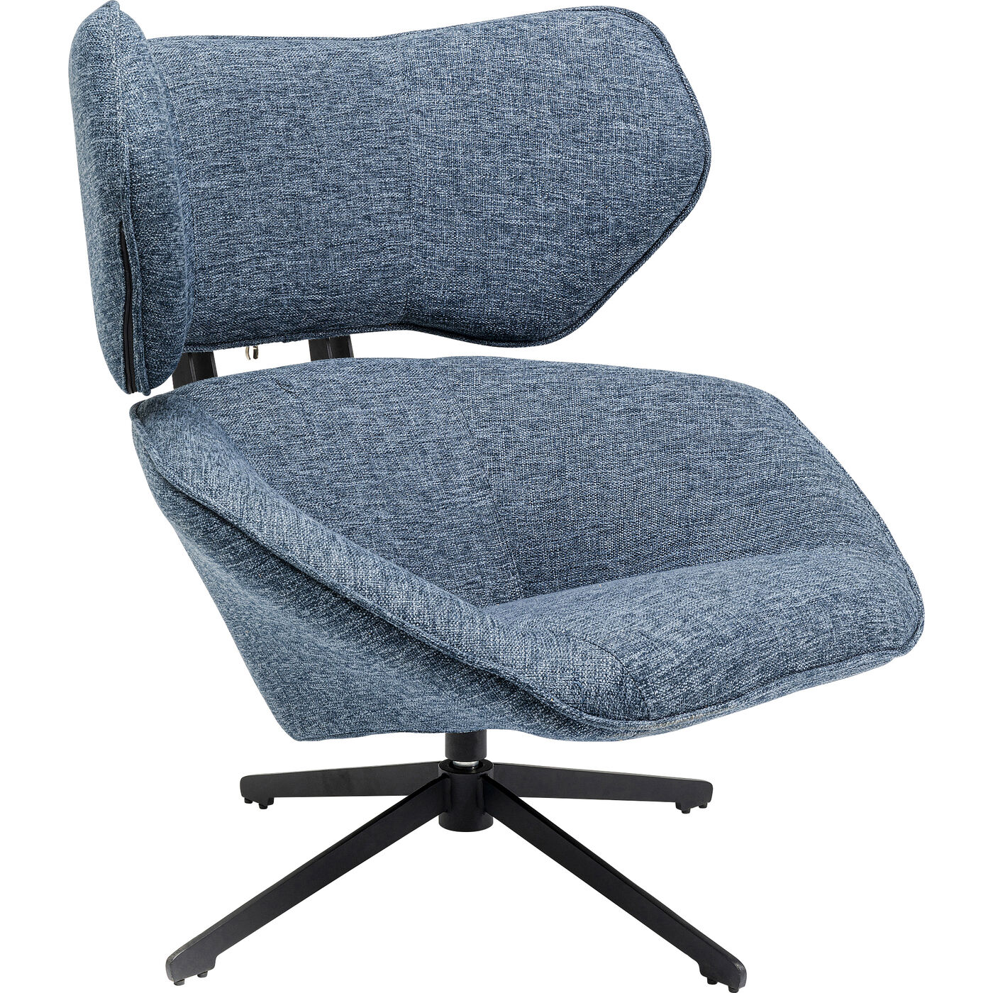 [85758] Sillón giratorio Toledo azul oscuro