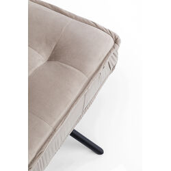 Chaise pivotante Chelsea gris