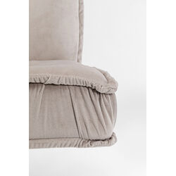 Chaise pivotante Chelsea gris