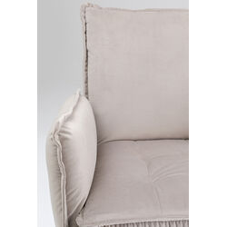 Silla giratoria c. re. Chelsea gris