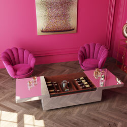 85772 - Tavolino da caffè bar Luxury 120x75cm