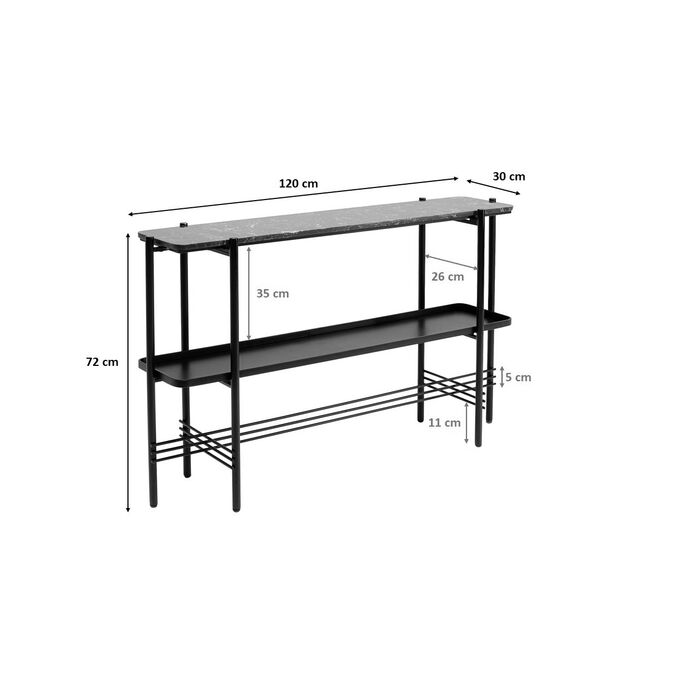 Konsole Bennet 120x72cm