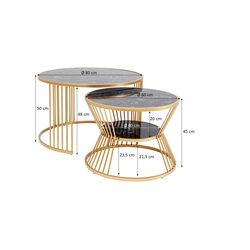 Couchtisch Roma (2/Set)