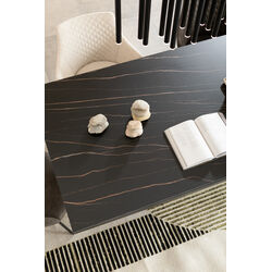 85817 - Table Gloria Black Ceramic Black 200x100cm