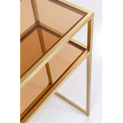 Console Loft oro 85x80cm