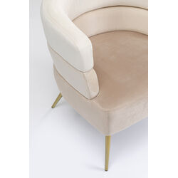 Fauteuil Sandwich crème