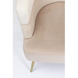 Fauteuil Sandwich crème