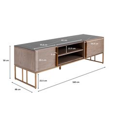 Buffet bas Cesaro 160x50cm