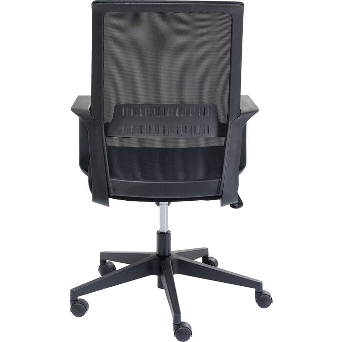 Chaise de bureau pivotante Max noir