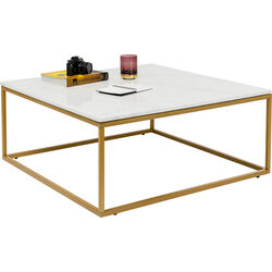 Table basse Key West doré 90x90cm