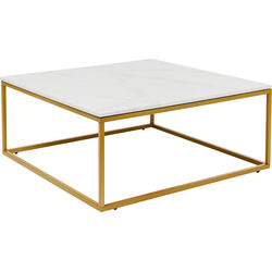 Table basse Key West doré 90x90cm