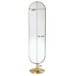 Standspiegel Curve MO Brass 38x172cm