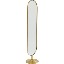 Miroir sur pied Curve Brass 40x170cm