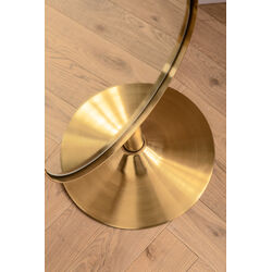 Floor Mirror Curve Brass 40x170cm