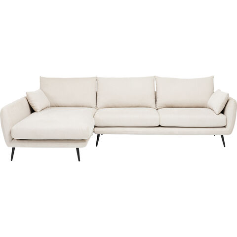 Corner Sofa Amalfi Left Cream 275cm
