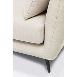 Ecksofa Amalfi Links Creme 275cm