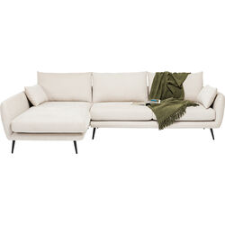 Ecksofa Amalfi Links Creme 275cm