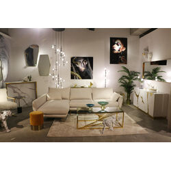 Ecksofa Amalfi Links Creme 275cm