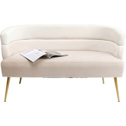 Sofa Sandwich 2-Seater Cream 125cm