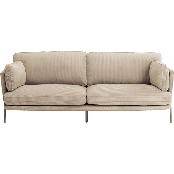 Sofa Shirly 3-Sitzer Creme 221cm