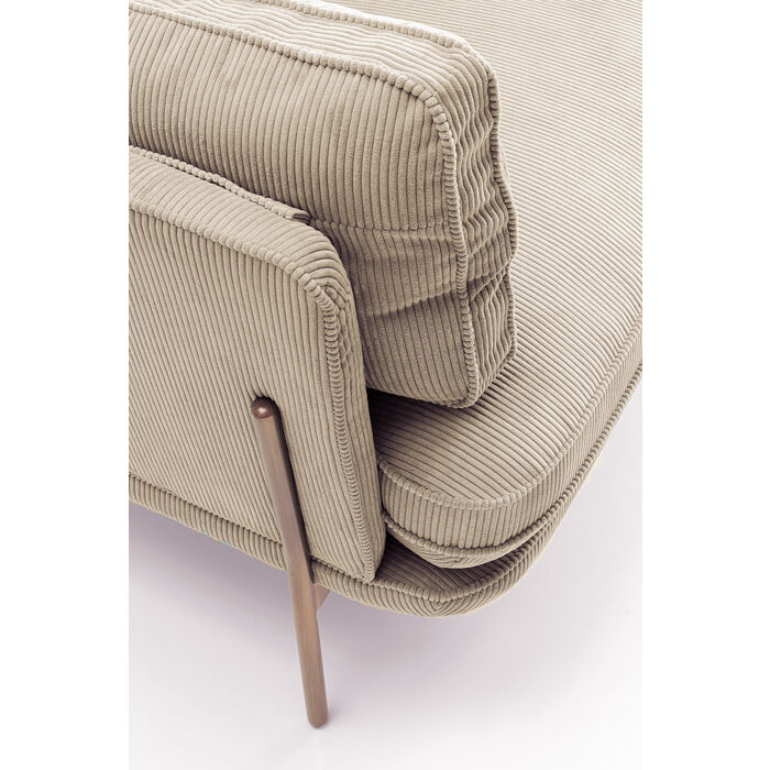Sofa Shirly 3-Sitzer Creme 221cm