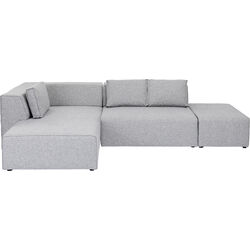 Corner Sofa Infinity Dolce Light Grey Left