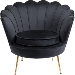 Armchair Water Lily Black