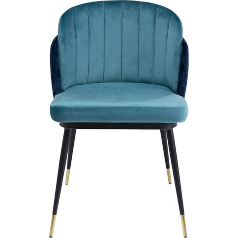 Silla Hojas azul