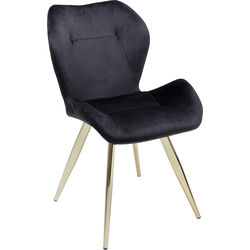 Chaise Viva noir