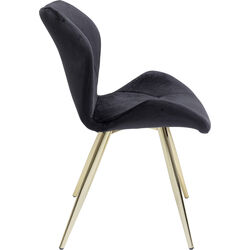 Chaise Viva noir